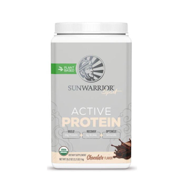 Sunwarrior Active Protein, Chocolate, 2.2 pounds