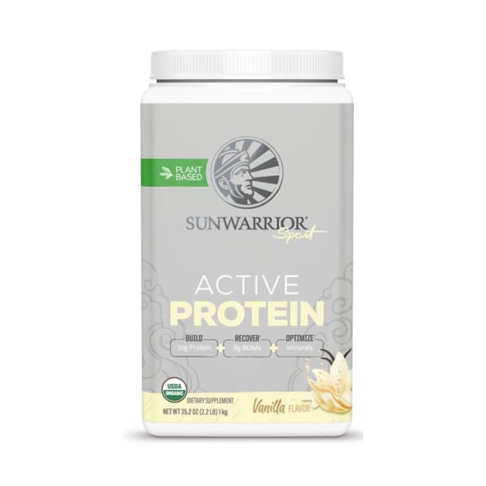 Sunwarrior Active Protein, Vanilla, 2.2 pounds