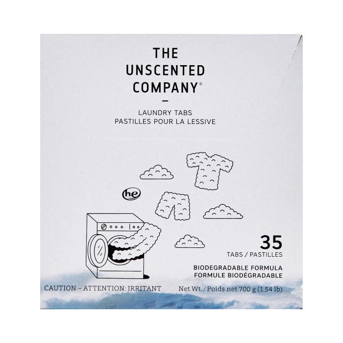 The Unscented Company Laundry Tabs, 35 tabs