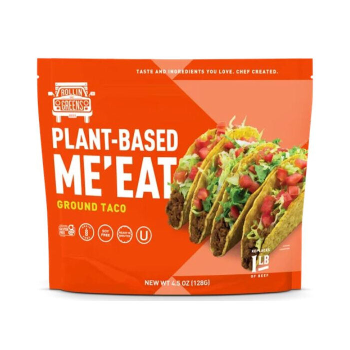 Rollingreens Plant-Based Taco ME'EAT, 4.5 oz.