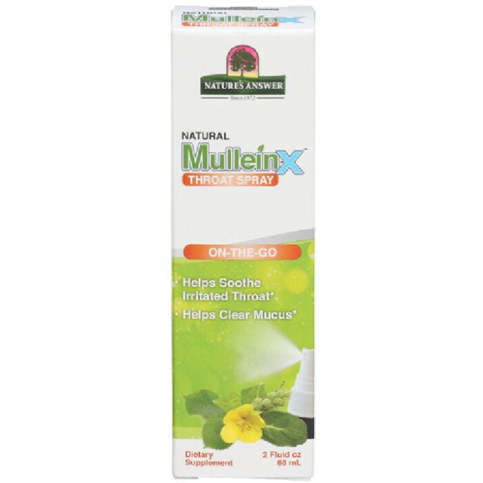 Nature's Answer Mullein-X Throat Spray, 2 oz.