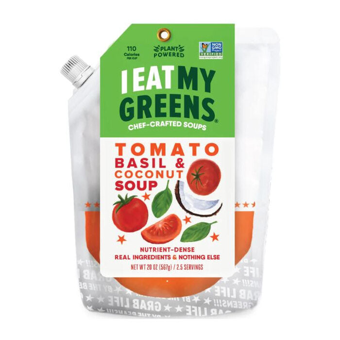 I Eat My Greens Tomato Basil & Coconut Soup, 20 oz.