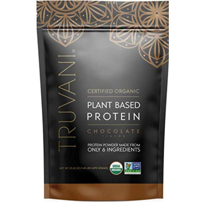 Truvani Chocolate Plant Protein Powder, 25.65 oz.