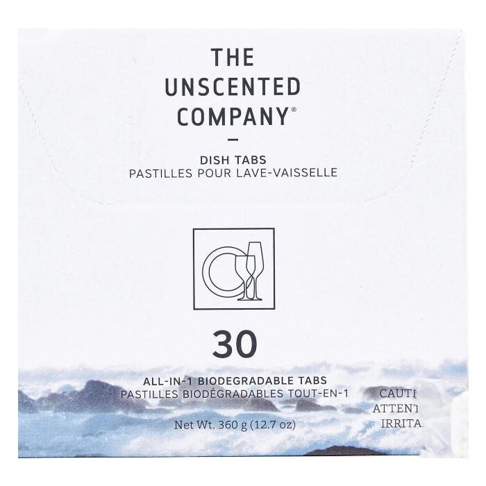 The Unscented Company Ecodesigned Dish Tabs, 30 Dish Tabs