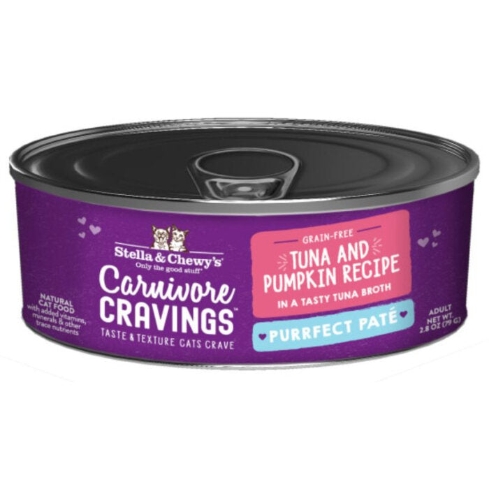 Stella & Chewy's Carnivore Cravings Tuna & Pumpkin, 2.8 oz.