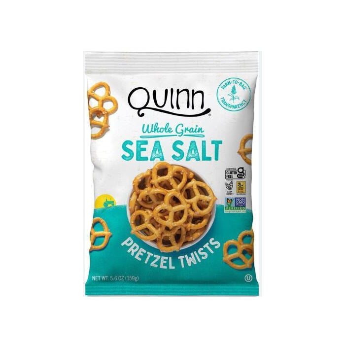 Quinn Sea Salt Pretzel Twists, 5.6 oz.