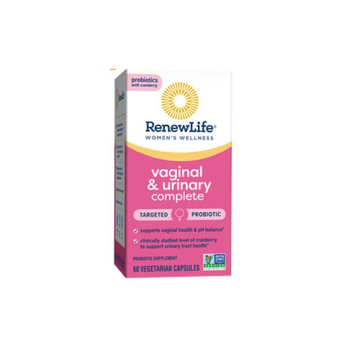 Renew Life's Vaginal and Urinary Complete, 60 Capsules