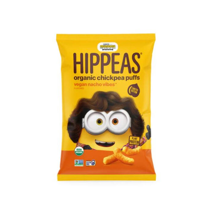 Hippeas Organic Chickpea Puffs Vegan Nacho Vibes, 4 oz.