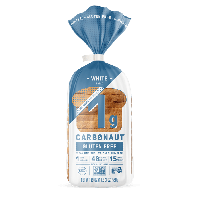 Carbonaut White Bread, 19 oz.