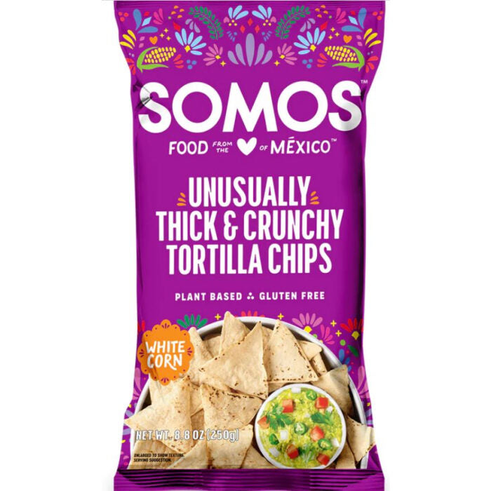 SOMOS White Corn Tortilla Chips, 6 oz.