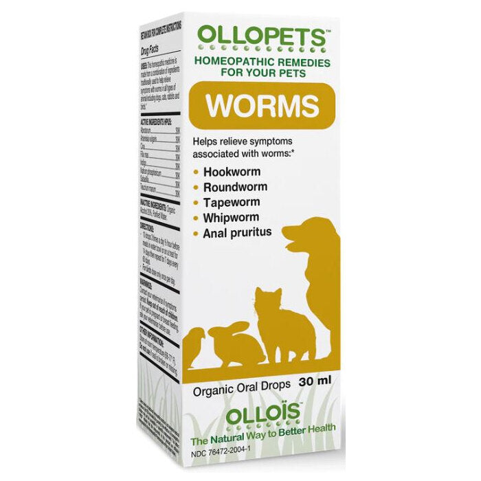 Ollois Ollopets Worms, 1 oz.