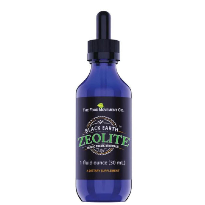 The Food Movement Black Earth Zeolite, 1 oz.