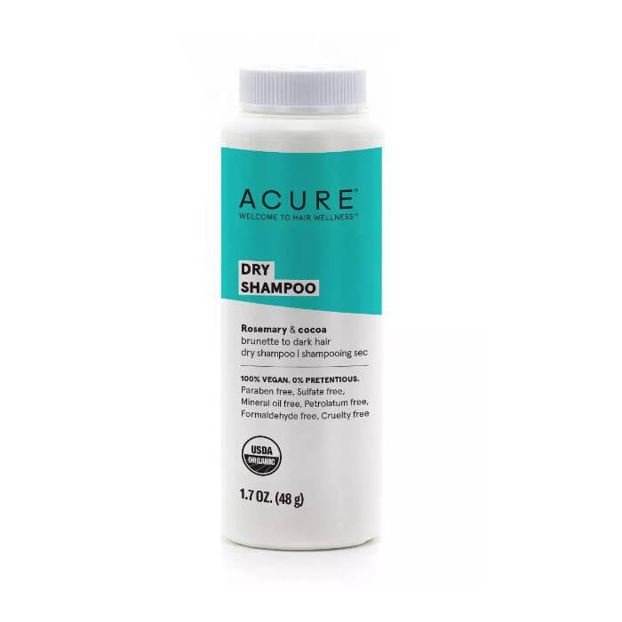 Acure Dry Shampoo, Brunette to Dark Hair, 1.7 oz.