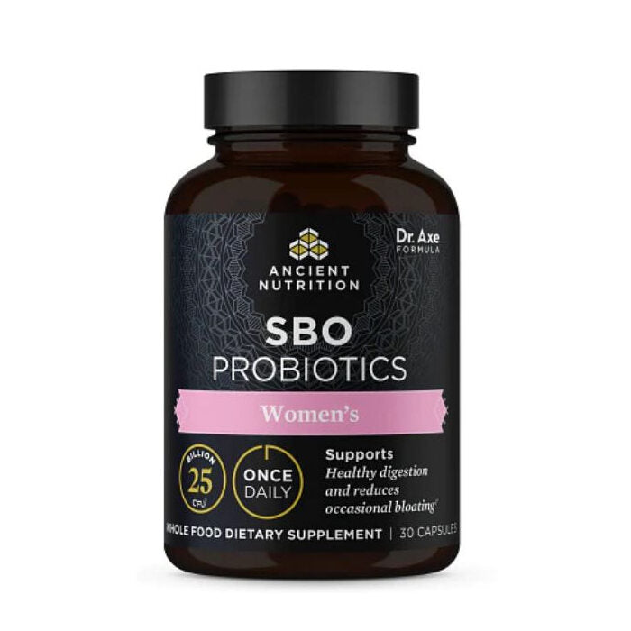 Ancient Nutrition SBO Probiotics Women's Once Daily, 30 Capsules