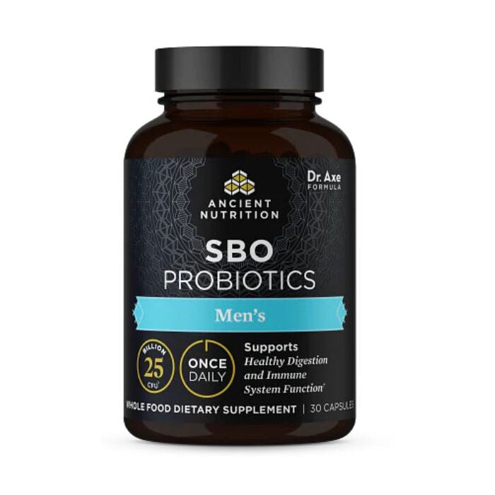 Ancient Nutrition SBO Probiotics Men's Once Daily, 30 Capsules