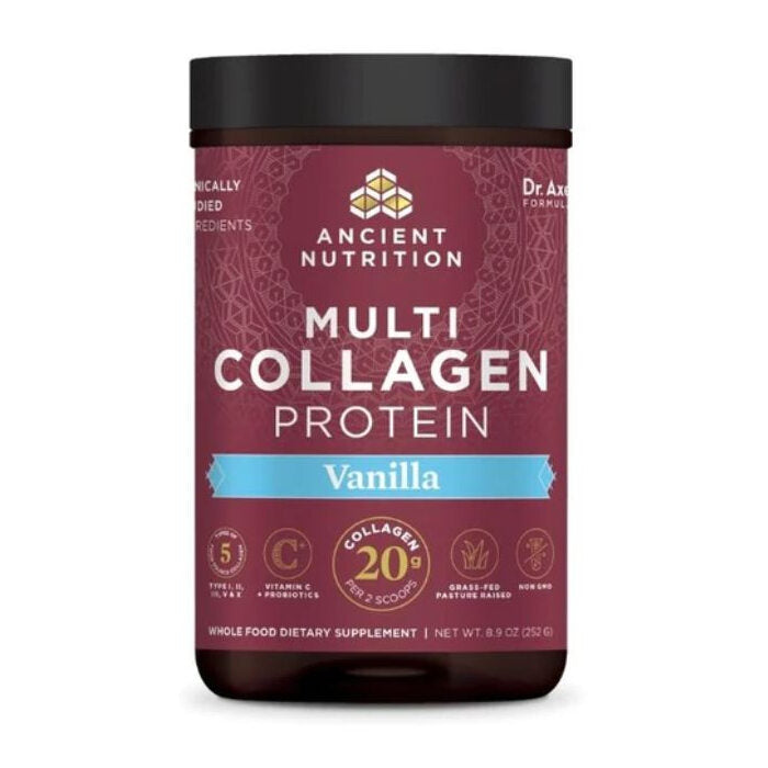 Ancient Nutrition Multi Collagen Protein Powder Vanilla, 9 oz.