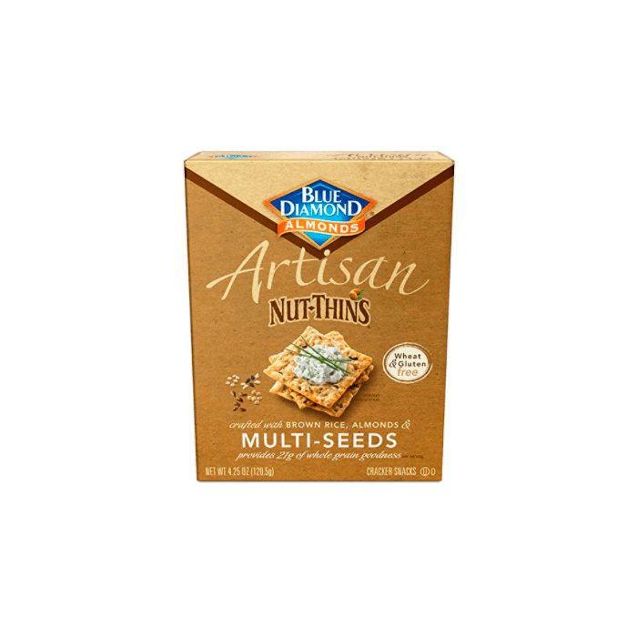 Blue Diamond Artisan Multiseed Nut Thins, 4.25 oz.