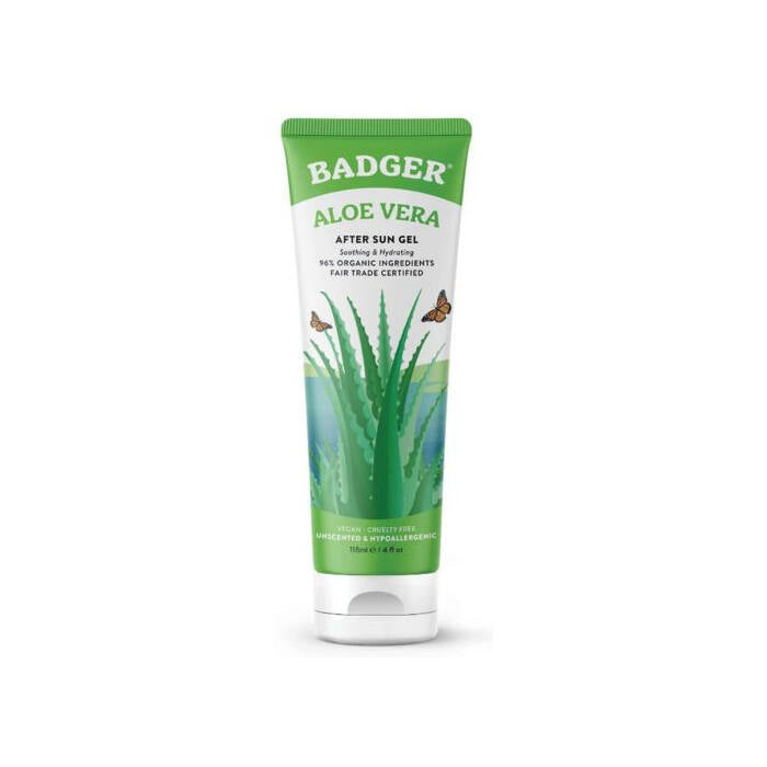 Badger Aloe Vera After Sun Gel, 4 oz.