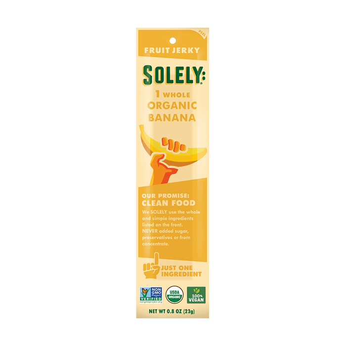 Solely Banana Fruit Jerky, 0.8 oz.