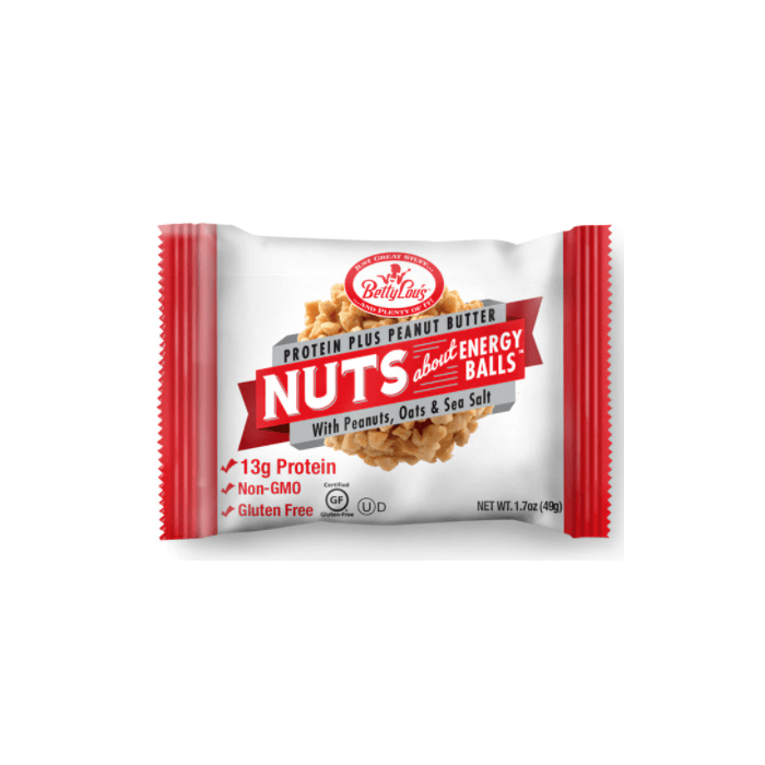 Betty Lou's Protein Plus Peanut Butter Nut Ball, 1.4 oz.