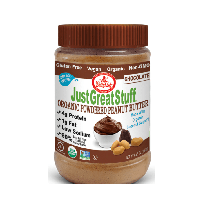 Betty Lou's Chocolate Powdered Peanut Butter, 6.35 oz.