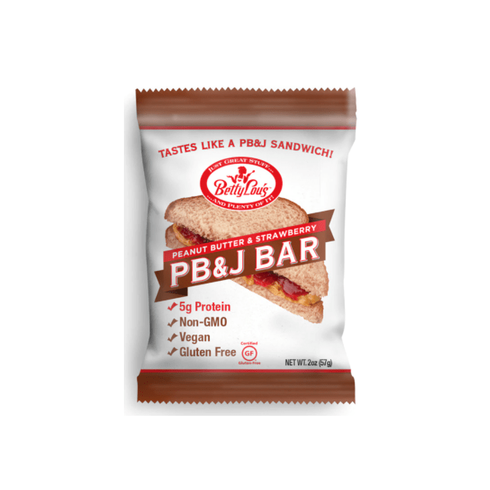 Betty Lou's Strawberry PB&J Bar, 2 oz.