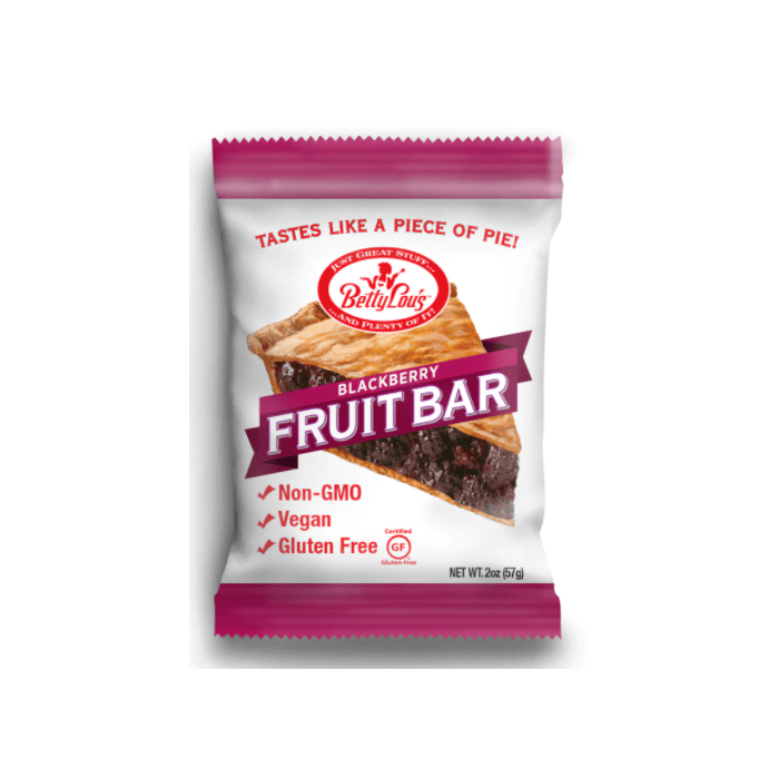 Betty Lou's Blackberry Fruit Bar, 2 oz.