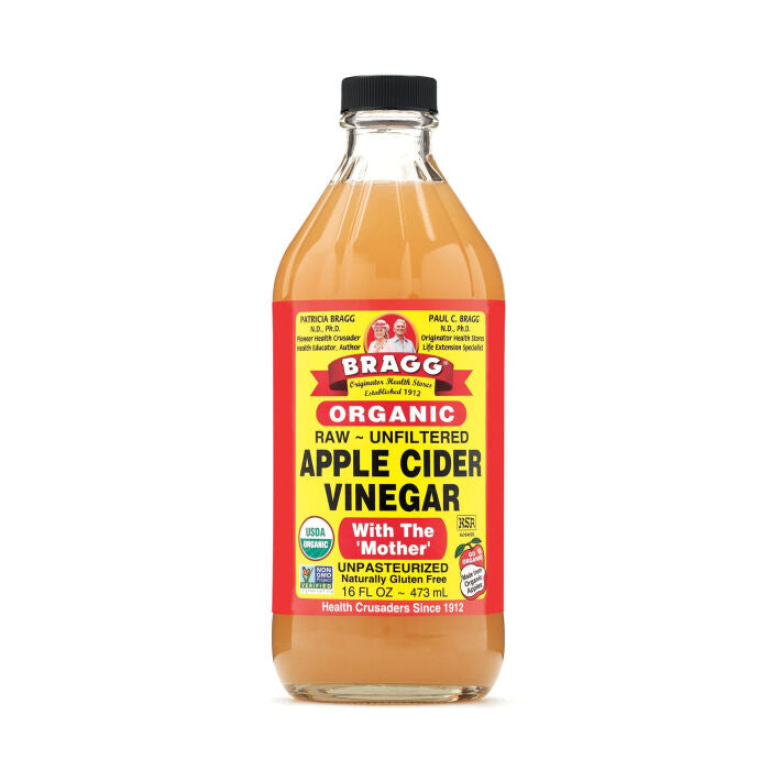 Bragg Apple Cider Vinegar, Organic, 16 fl. oz.