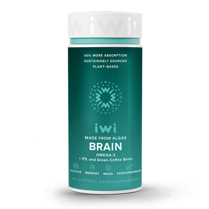 iWi Brain, 60 Softgels