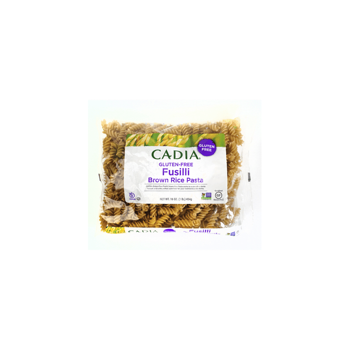 Cadia Gluten-Free Brown Rice Fusilli Pasta,16 oz.