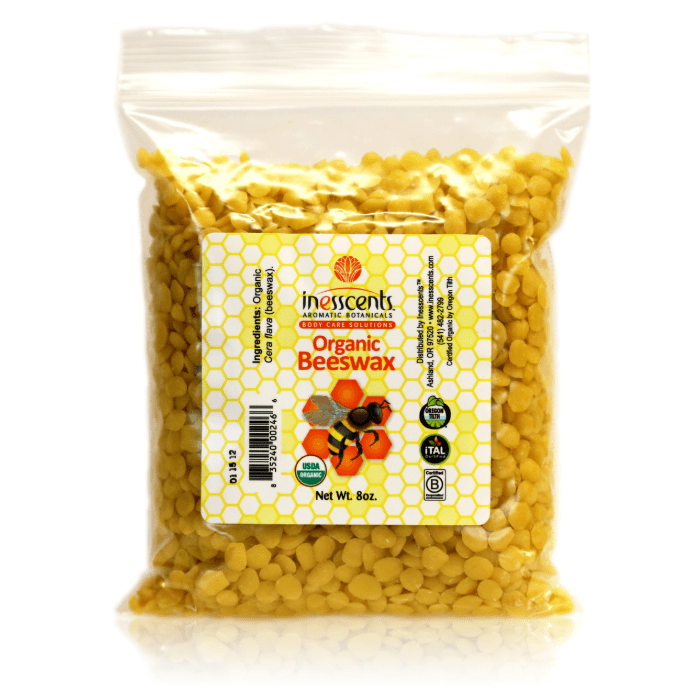 Inesscents Organic Beeswax Pellets, 8 oz.