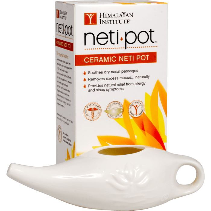 Himalayan Institute Ceramic Neti Pot