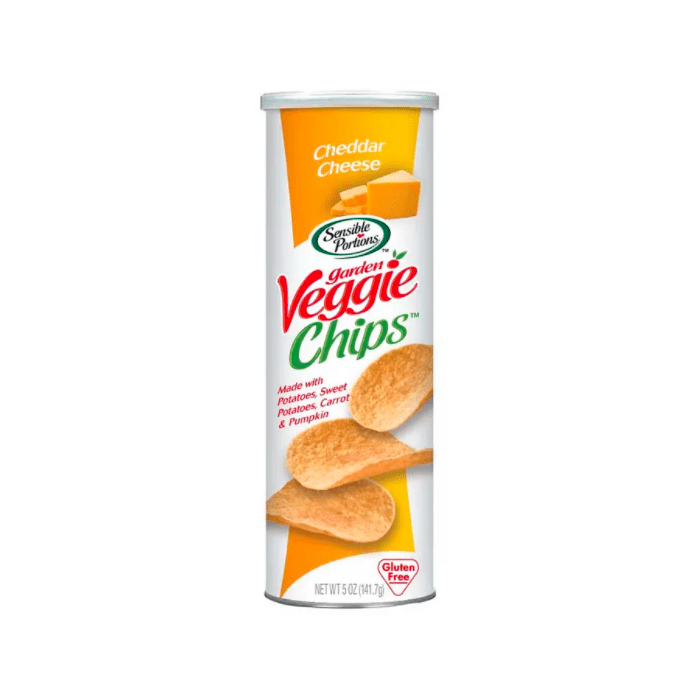 Sensible Portions Veggie Chips Cheddar Cheese, 5 oz.