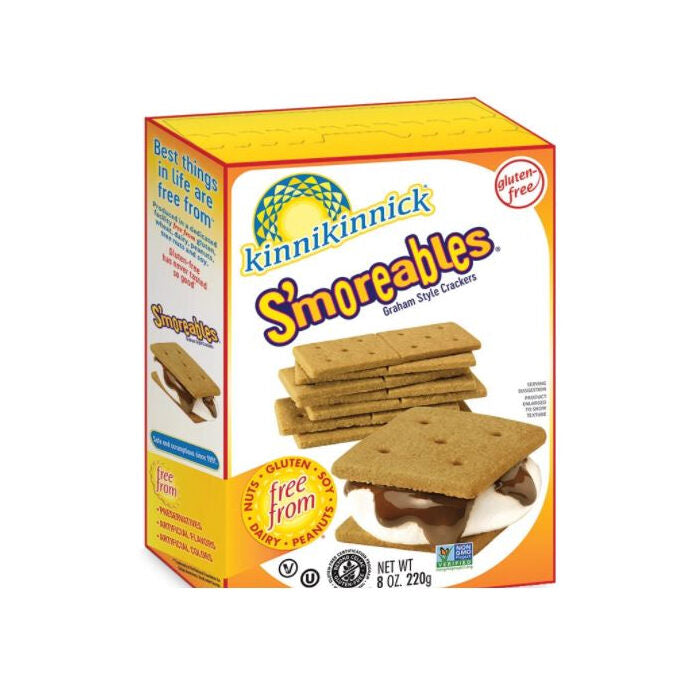 Kinnikinnick Smoreables Graham Style Crackers, 8 oz.