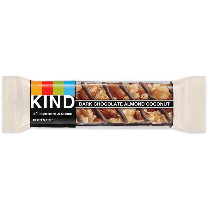 KIND Dark Chocolate Almond Coconut Nut Bar