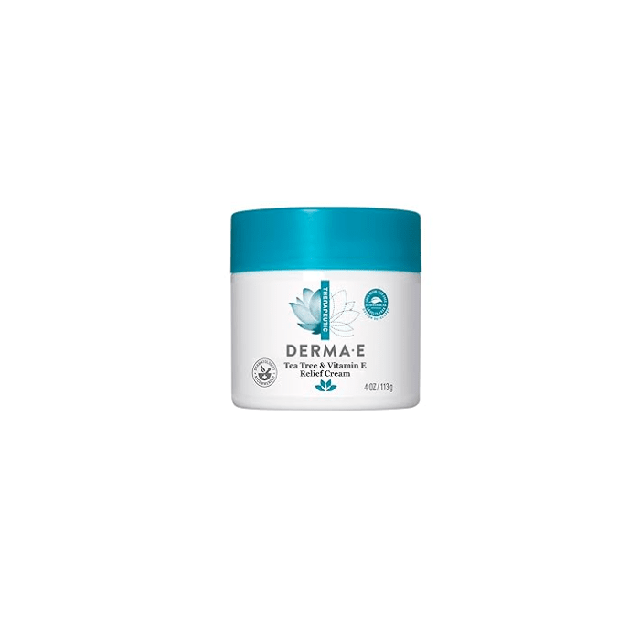 Derma E Tea Tree and Vitamin E Antiseptic Crème, 4 oz.