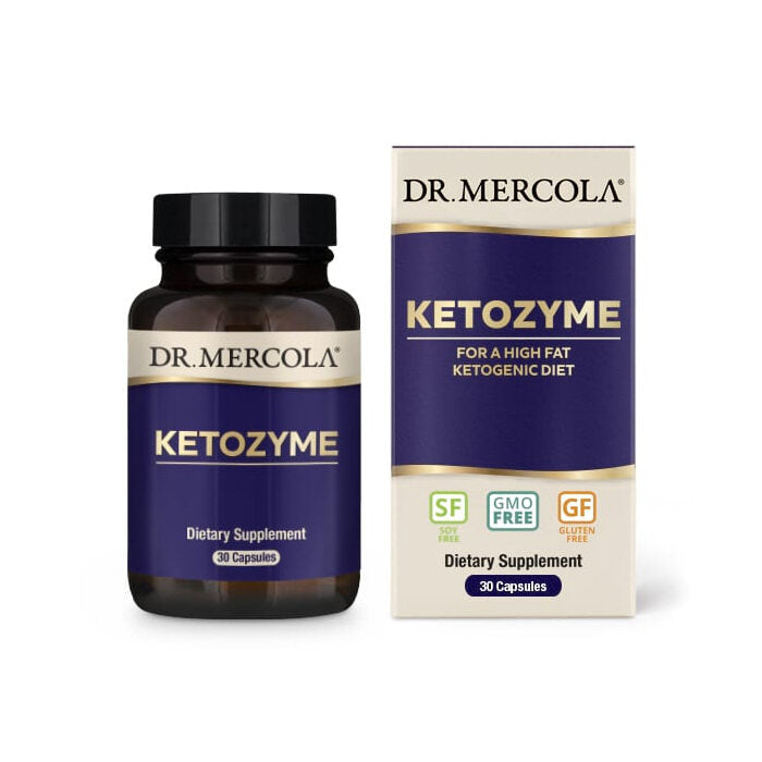 Dr. Mercola Ketozyme Enzyme, 30 Capsules