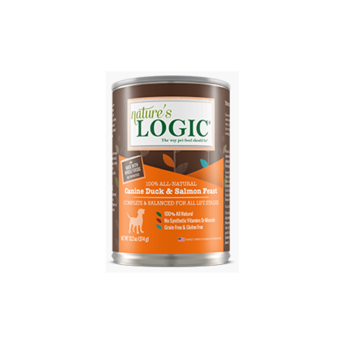 Nature's Logic Canine Duck & Salmon Feast, 13.2 oz.