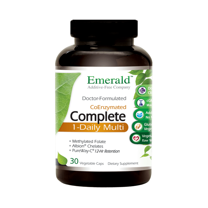 Emerald Complete 1-Daily Multi, 30 Veg Capsules