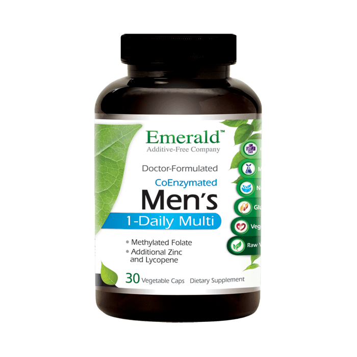 Emerald Men's 1-Daily Multi, 30 Veg Capsules