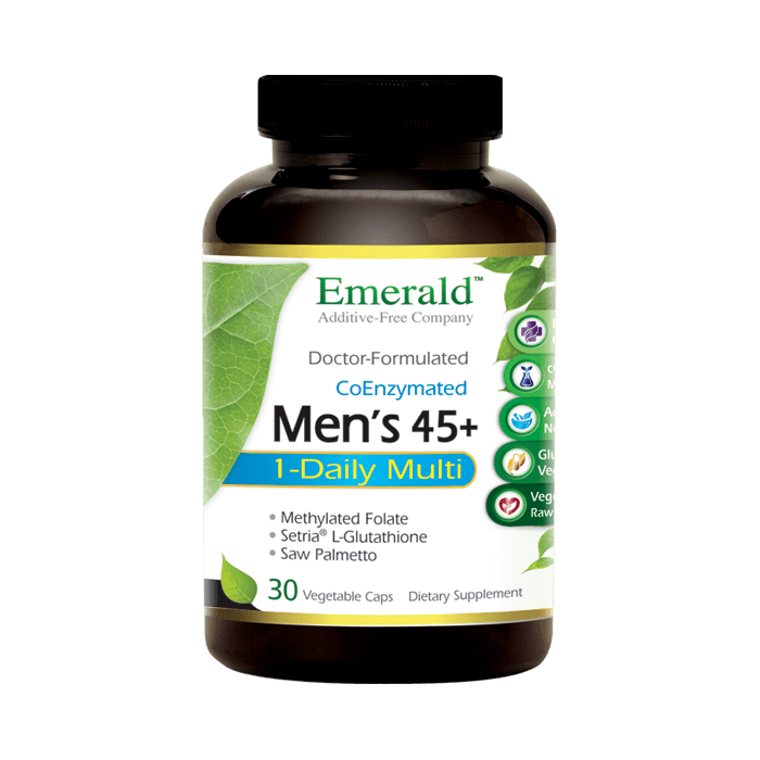 Emerald Men's 45+ 1-Daily, 30 Veg Capsules