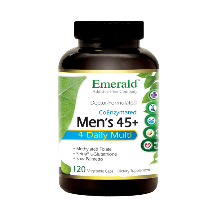 Emerald Men's 45+ Multi, 120 Veg Capsules