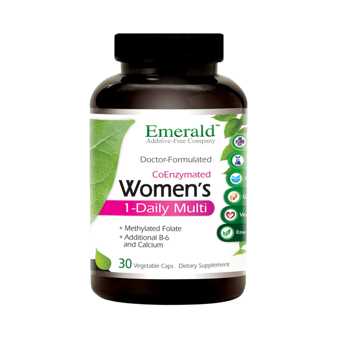 Emerald Women's 1-Daily Multi, 30 Veg Capsules