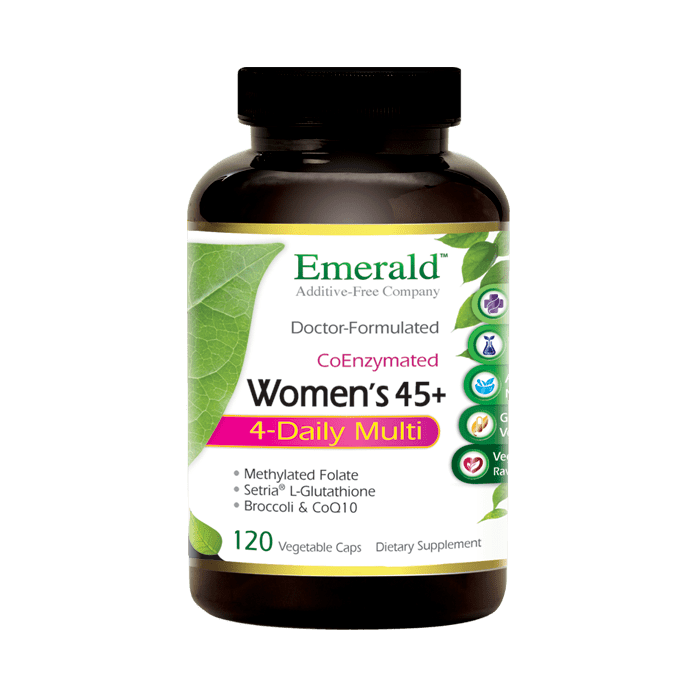 Emerald Women's 45+ Multi, 120 Veg Capsules