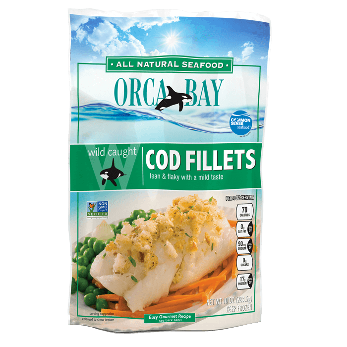 Orca Bay Pacific Cod Fillets, 10 oz.