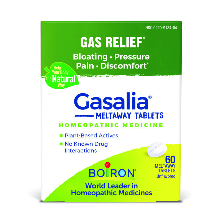 Boiron Homeopathic Gasalia® Tablets, 60 Tablets