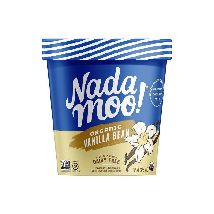 Nada Moo Dairy Free Vanilla Bean Ice Cream, 1 Pint