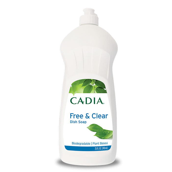 Cadia Free and Clear Dish Soap, 25 fl. oz.