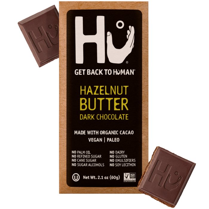 Hu Hazelnut Butter Dark Chocolate Bar, 2.1 oz.