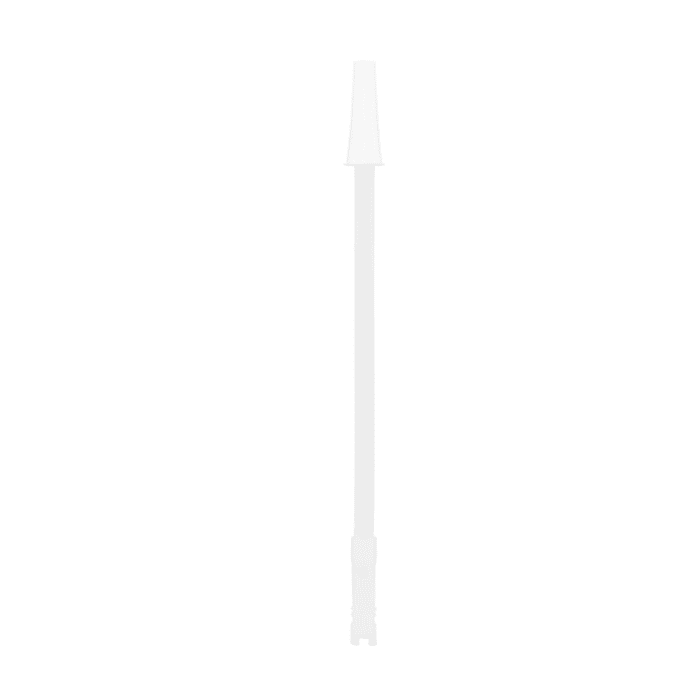 HydroJug Silicone Straw, White, 1-pack